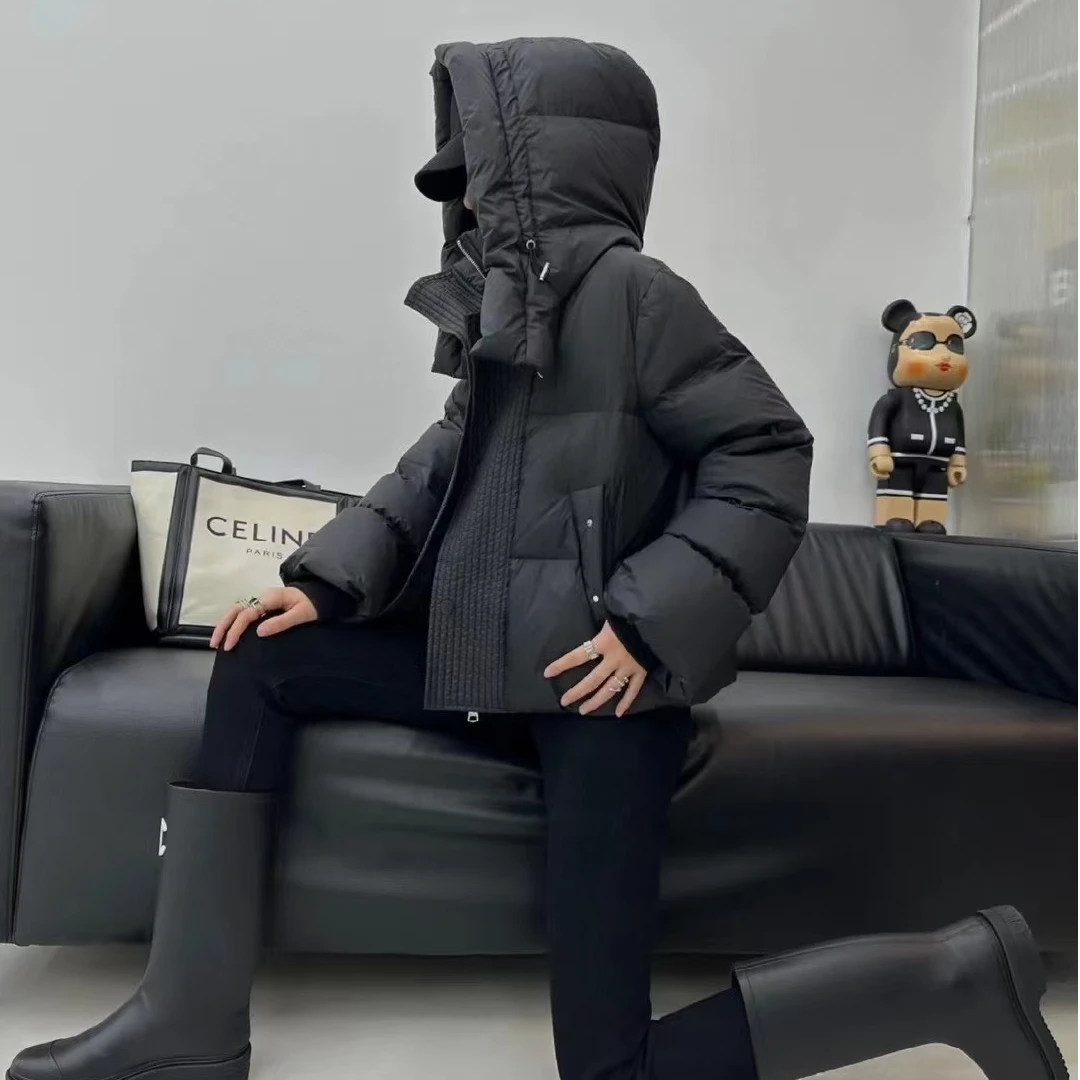 [小媛家女装文2】2025冬季新款东大门短款加厚面包服