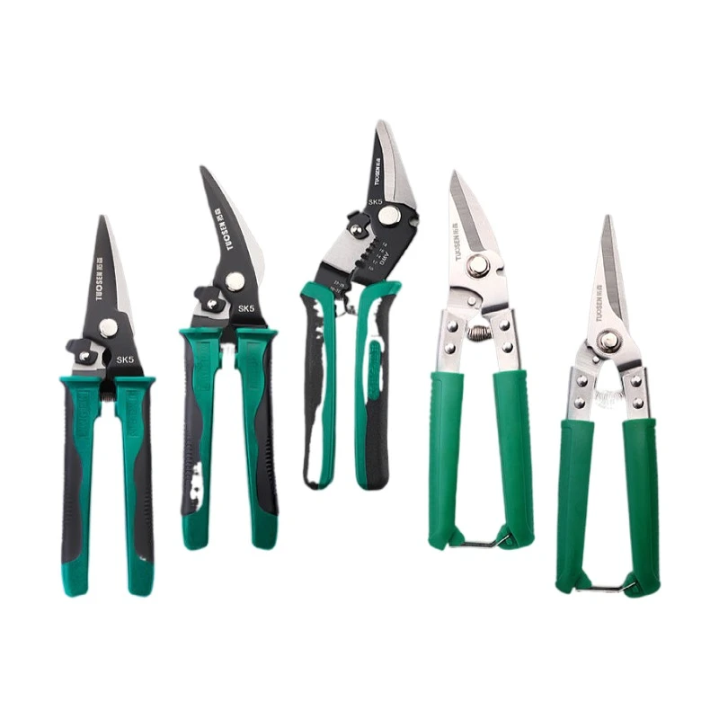 拓森8寸直头弯头铁皮剪多功能集成吊顶龙骨剪剪不锈钢板铁皮剪刀