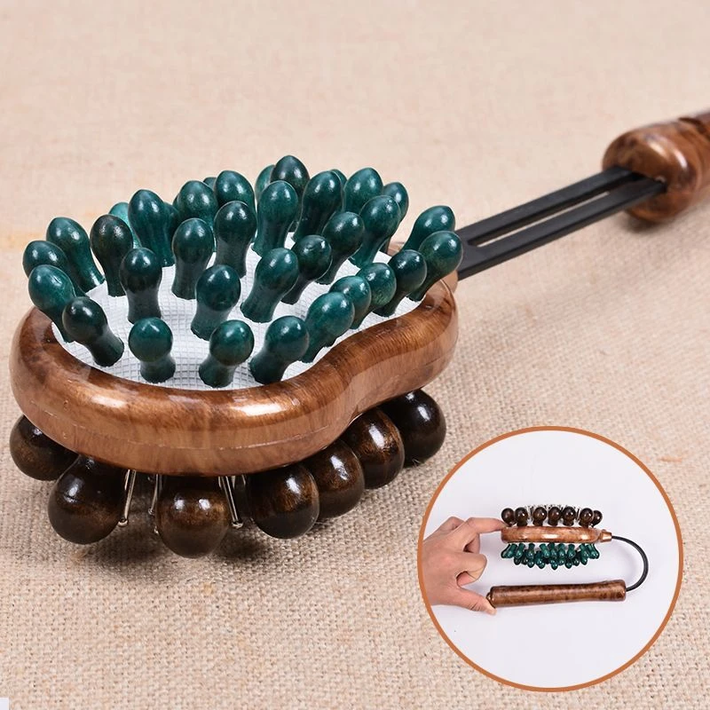 捶背神器敲打按摩锤经络按摩棒器手持式锤子拍打颈肩后背锤肩健身