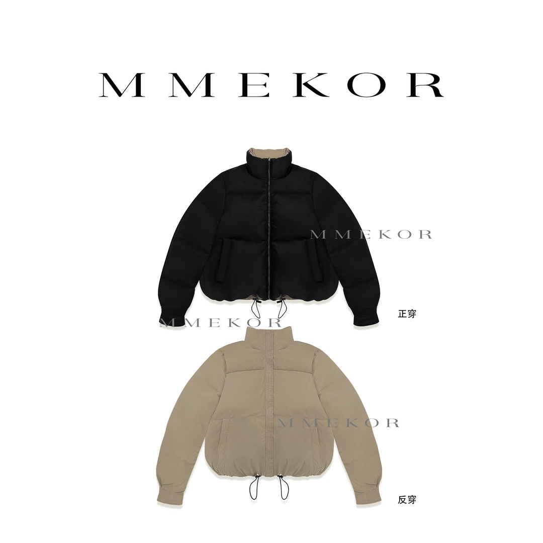 MMEKOR 可两穿宽松高领羽绒服 87139     轻暖感百搭风高领羽绒服