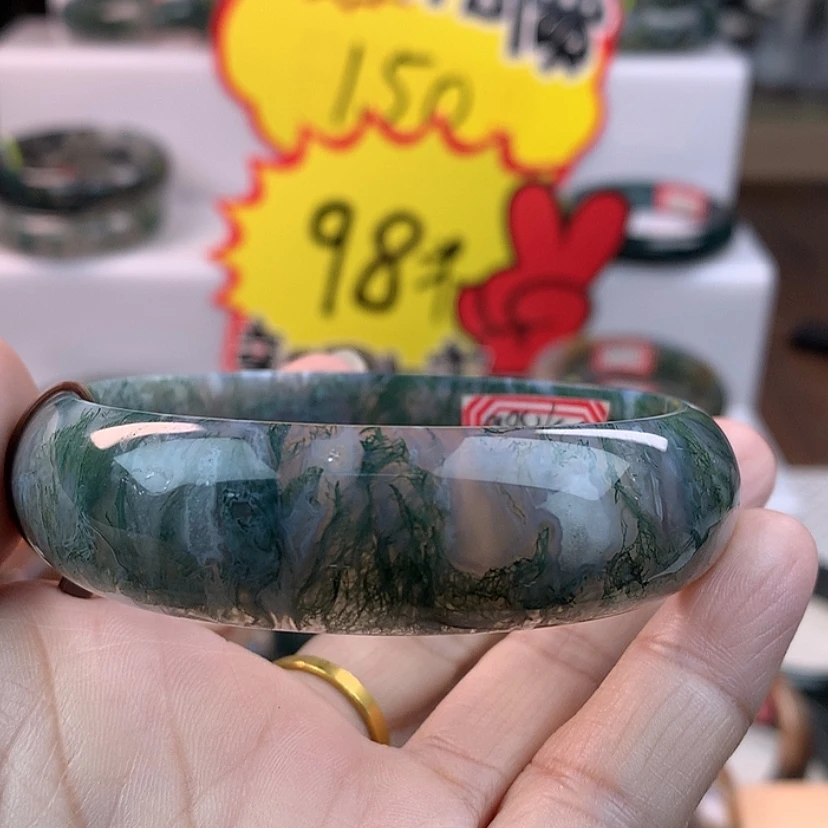 【闪购商品】玛瑙/玉髓手镯合金