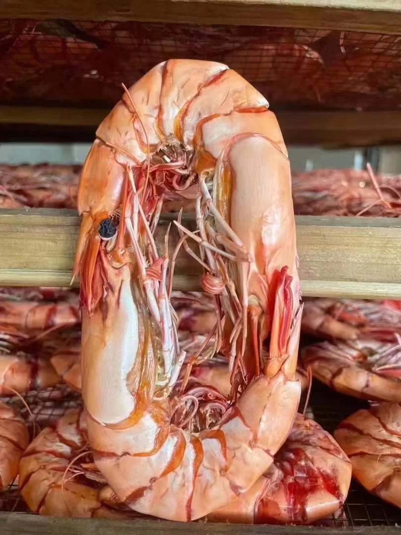 东山岛中号九节虾即食海鲜零食海虾干斑节虾干