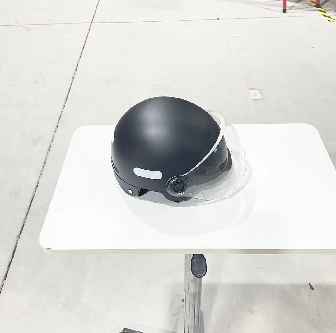 电瓶车头盔男女通用秋冬半盔