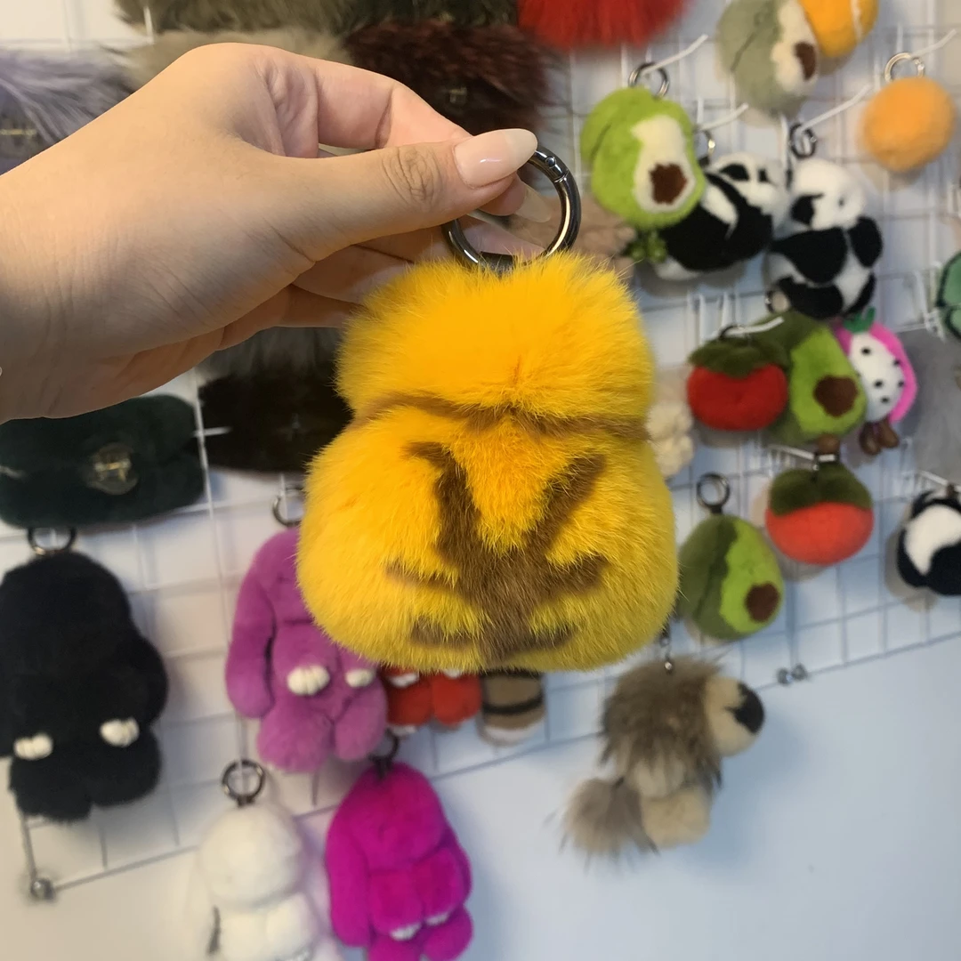 獭兔毛小福袋小挂件