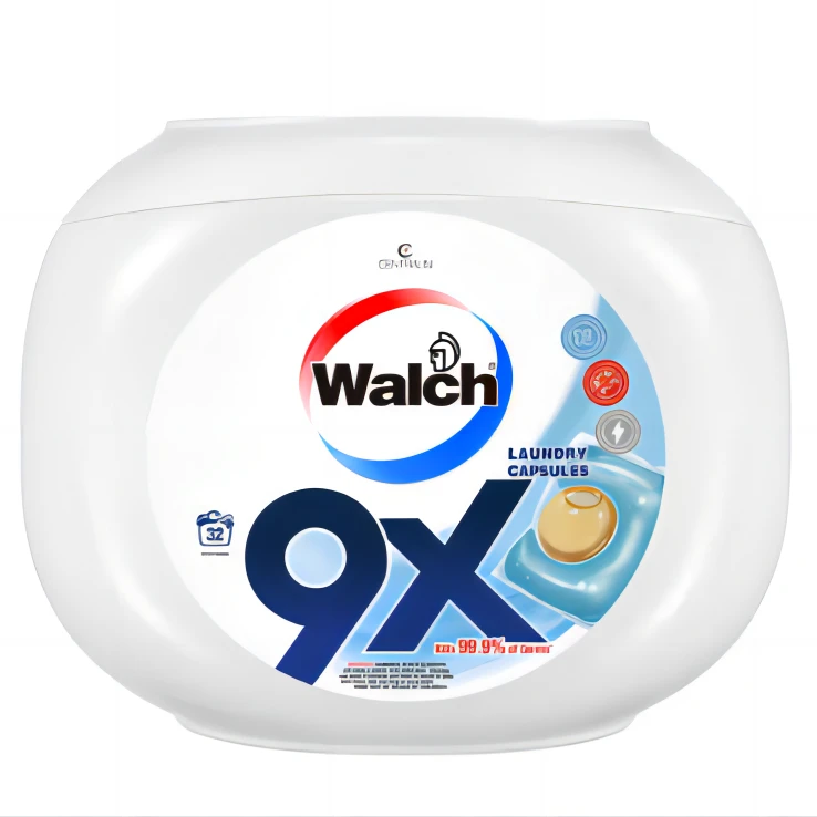 威露士（Walch）9X除菌洗衣凝珠12g*32粒*1盒 消毒液2合1洗衣球除菌