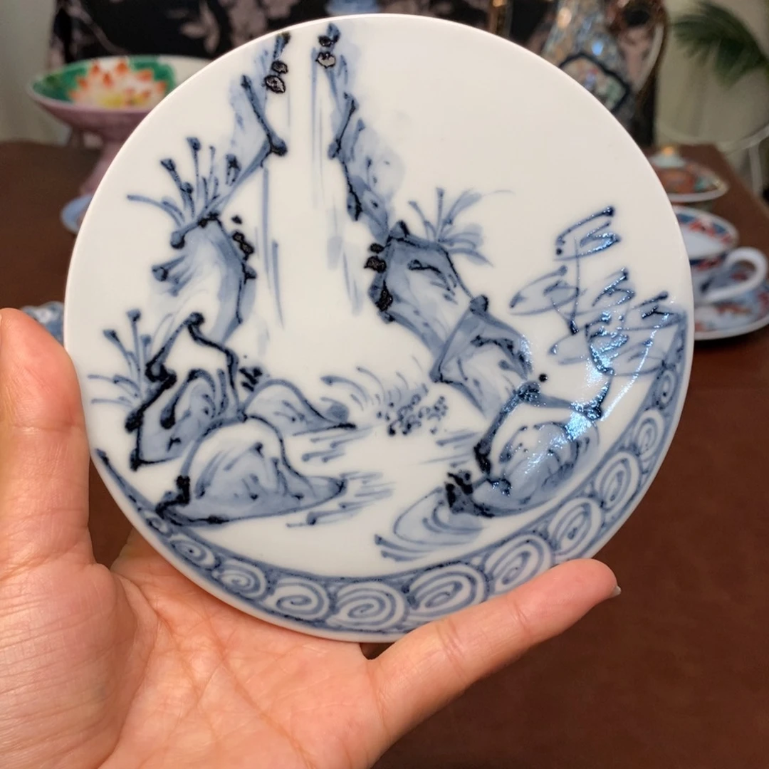 碟12.5 厘米 小杨瓷器陶瓷陶瓷