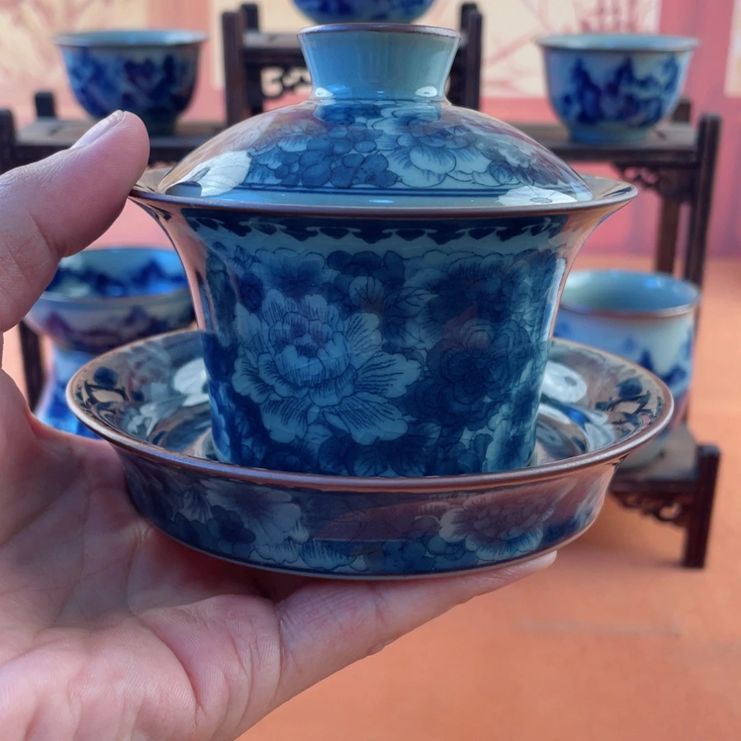 碗万花万花万花盖碗