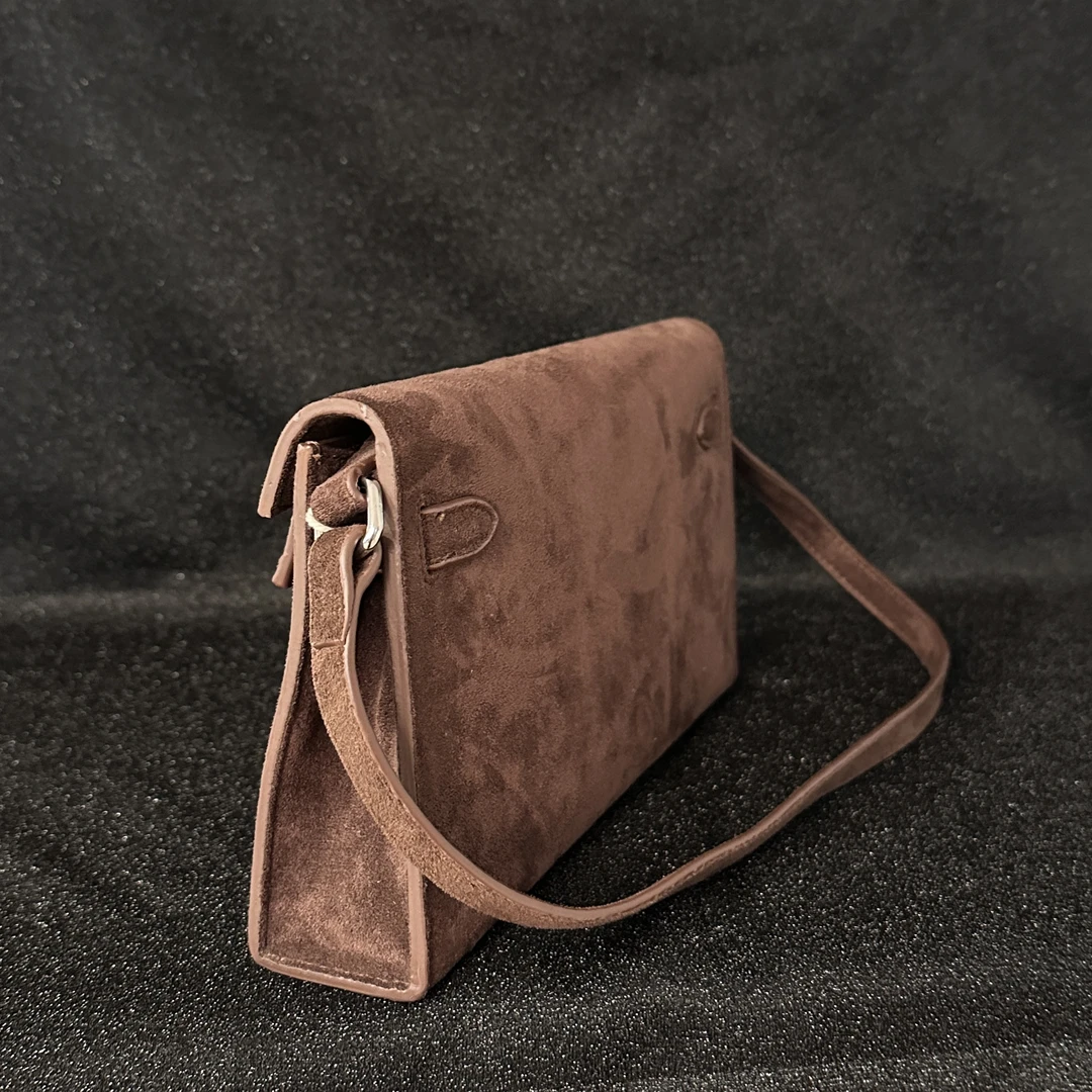 原创设计 真皮高定单肩包 BV5527-乌木色