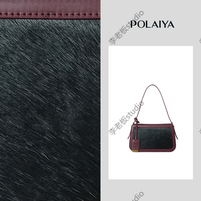POLAIYA·原创设计 真皮高定单肩斜挎包IF8303