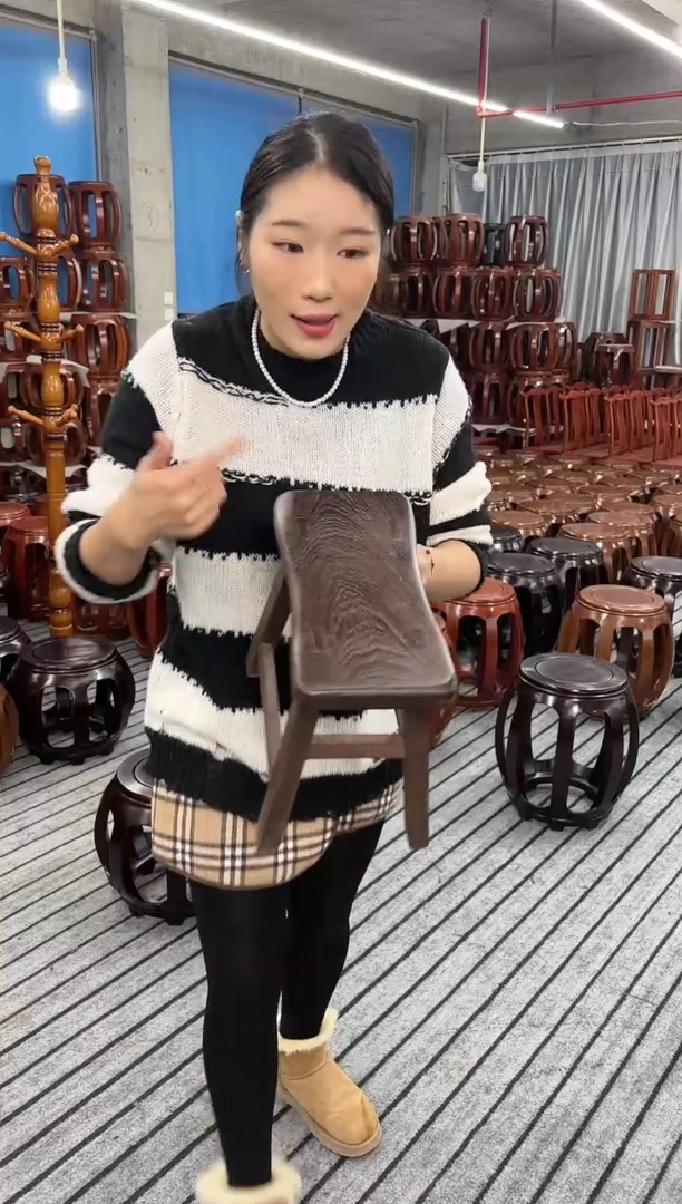 【闪购商品】鸡翅木类家具鸡翅木 小凳子   微瑕