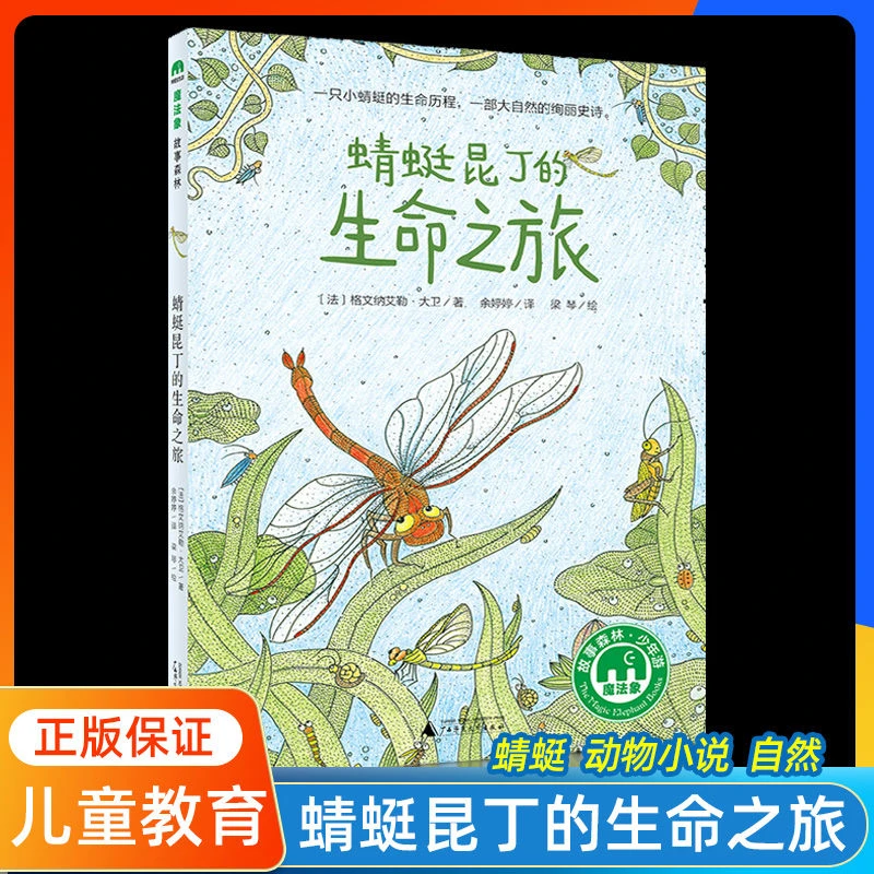 【新华正版】蜻蜓昆丁的生命之旅/魔法象 小学生三四五六年级课外阅