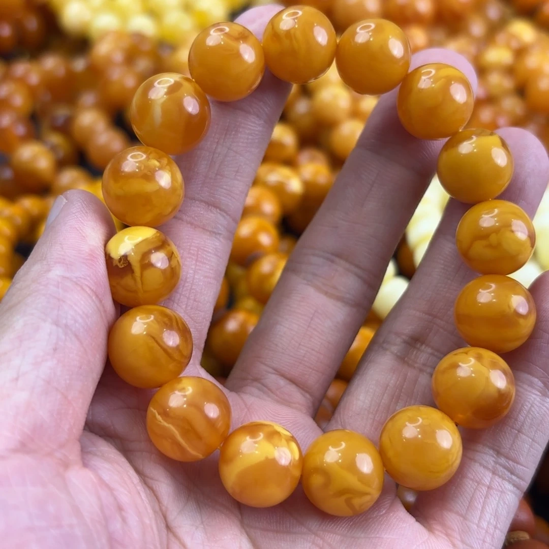 蜜蜡手链未镶嵌蜜蜡