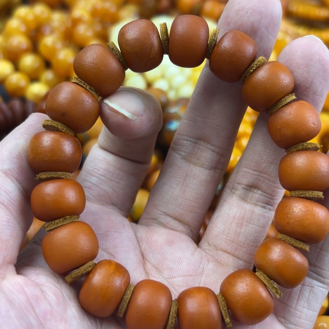 琥珀手链未镶嵌蜜蜡