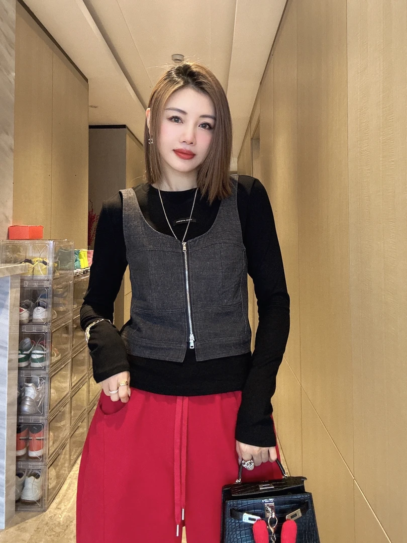 【CM】假两件打底M4S1143