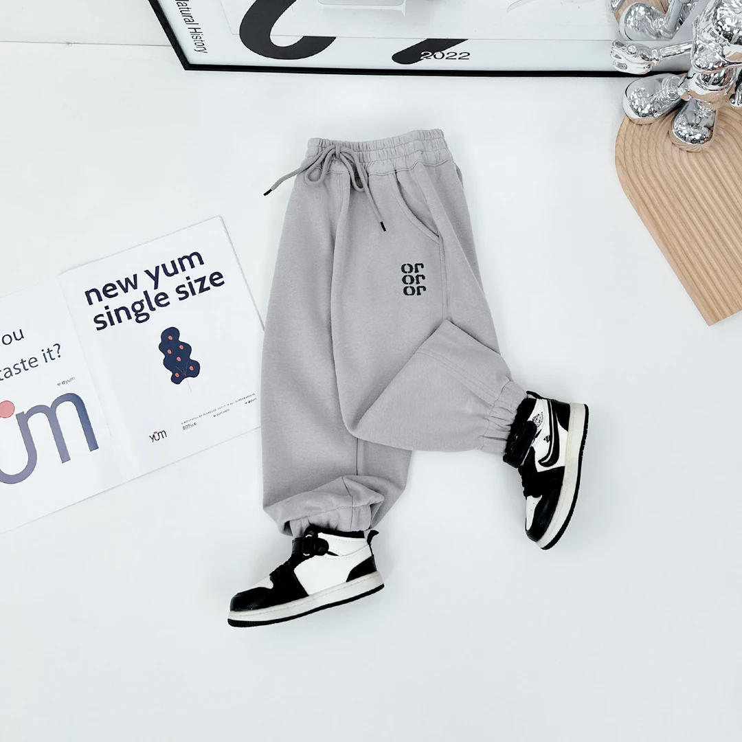 儿童裤子春秋款男童运动裤2024新款秋装 D-CXF3326 悠悠童话童装