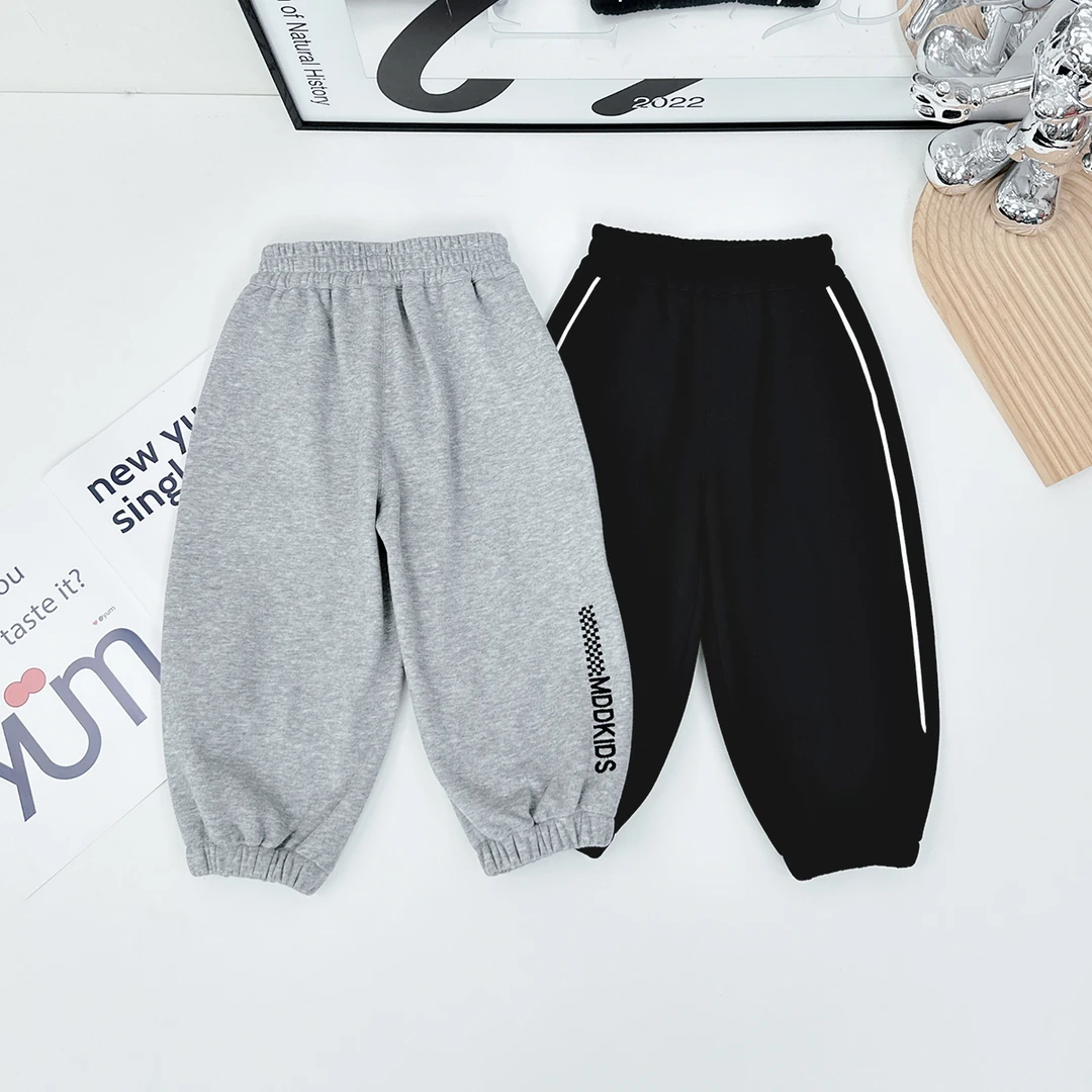 儿童秋裤子春秋款男童运动裤2024新款秋装 D-XUE120 悠悠童话童装