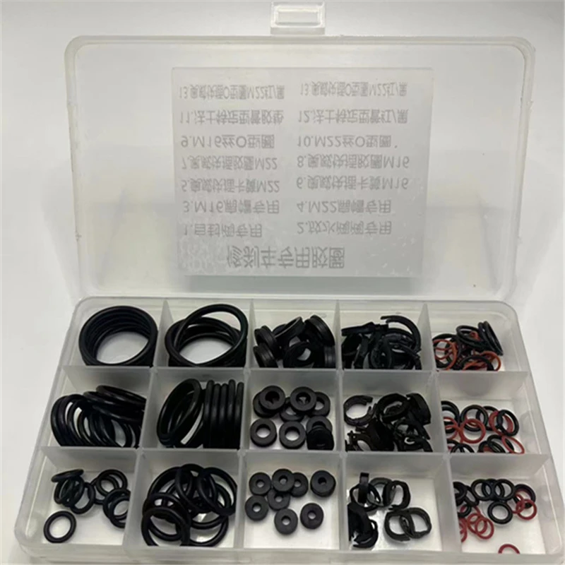 法士特十二档变速箱气管接头胶圈修理包高低速气管密封O型圈 大全