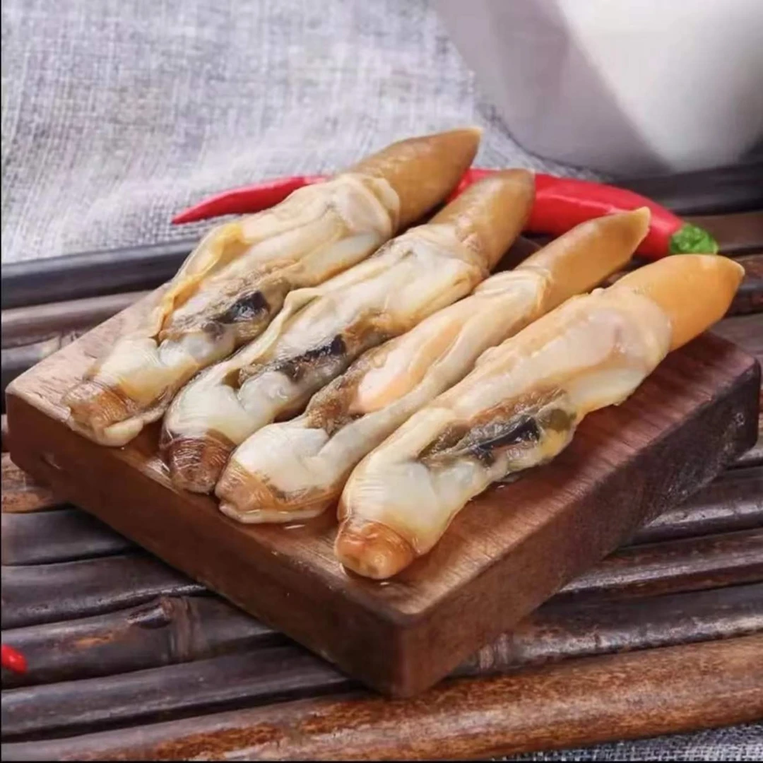 美味鲜嫩  蛏王肉鲜活速冻发货 150g/包*10包