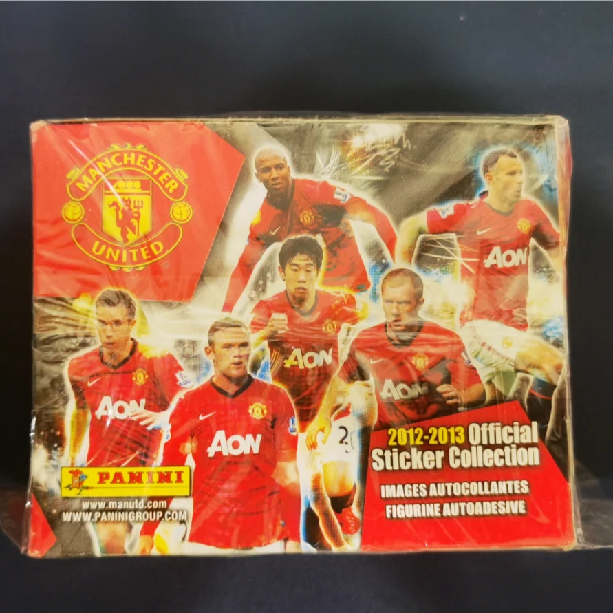 2012-13帕尼尼 曼联队盒贴纸 盲盒