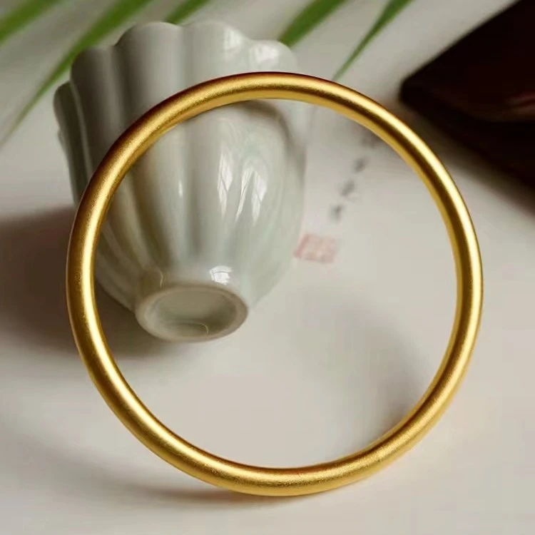古法手镯简约百搭闭口中国风镯子经典饰品