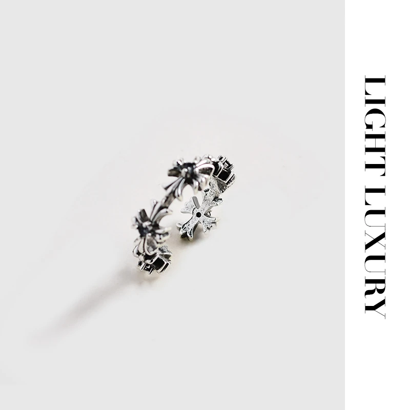 铜合金合金戒指 铜合金戒指 1095344克克罗开口戒指 女个性设计感