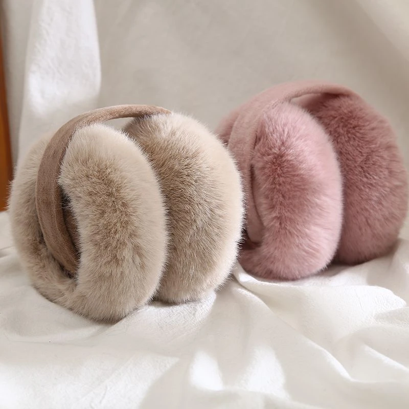 耳暖女冬季新款保暖耳罩毛绒纯色防寒零耳包耳捂防冻防风韩版时尚
