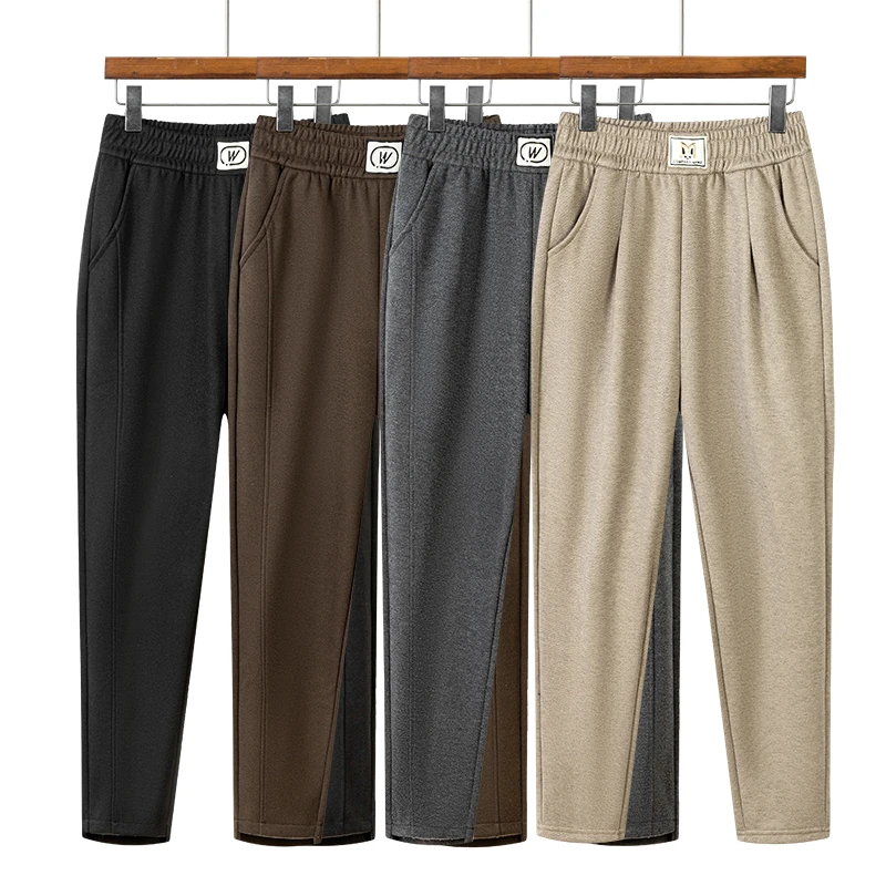 妈妈装新款春装洋气裤子中年女装春秋时尚小脚裤中老年高腰休闲裤