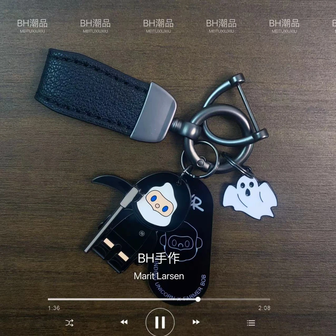 BOB徽章DIY钥匙扣车扣送男女朋友车挂件