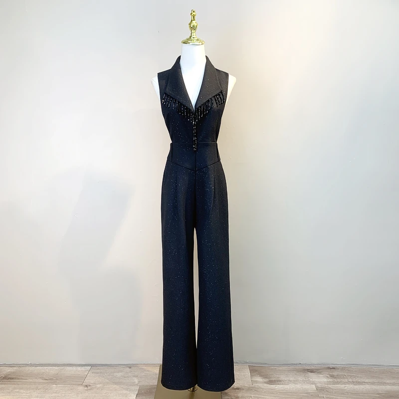 (品牌20周年庆)粉丝回馈！新款时尚气质背带直筒裤OHPAG10282