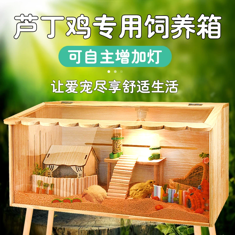 【小扬哥甄选】卢丁鸡饲养箱芦丁鸡笼子保温箱过冬神器保温育雏箱