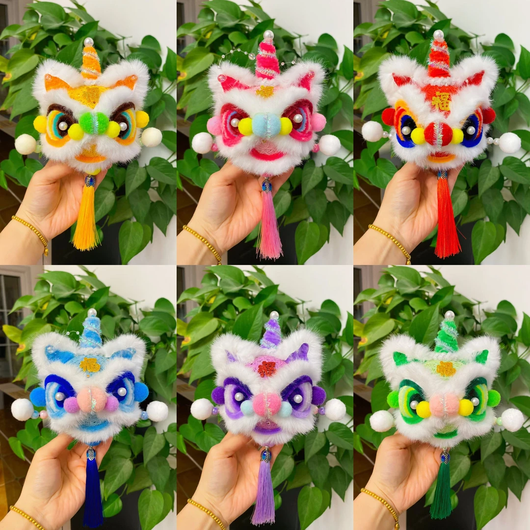 【瑞瑞妈专属】醒狮手工灯笼材料包6款颜色可缝纫DIY配件/辅料/配饰