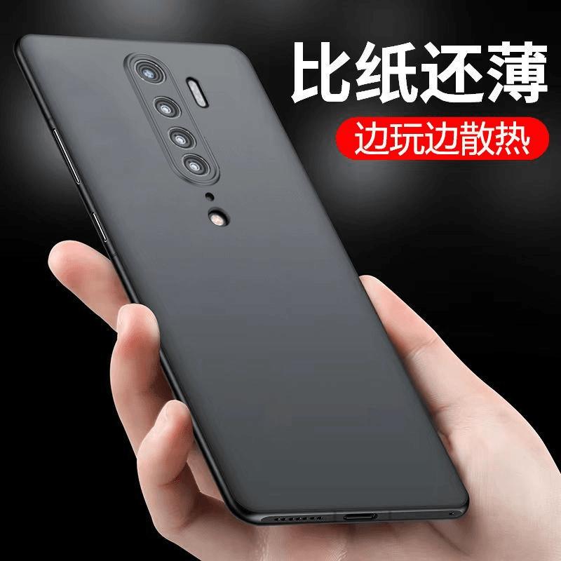 冰仕特 OPPOReno2手机壳硅胶磨砂软壳全包镜头opporeno2新款防摔保护套壳