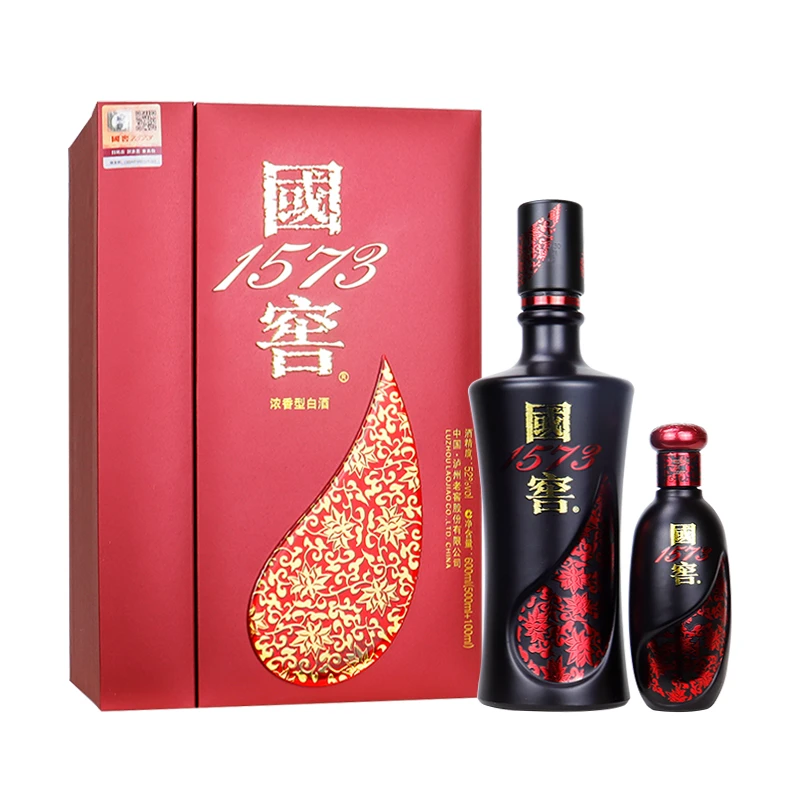 国窖1573君雅 浓香型白酒 礼盒装【D】52度500ml+100ml