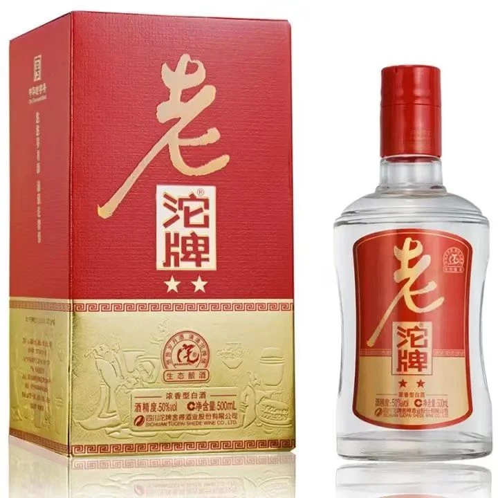 沱牌老沱牌二星浓香型白酒50度500ml口粮酒50度500ml