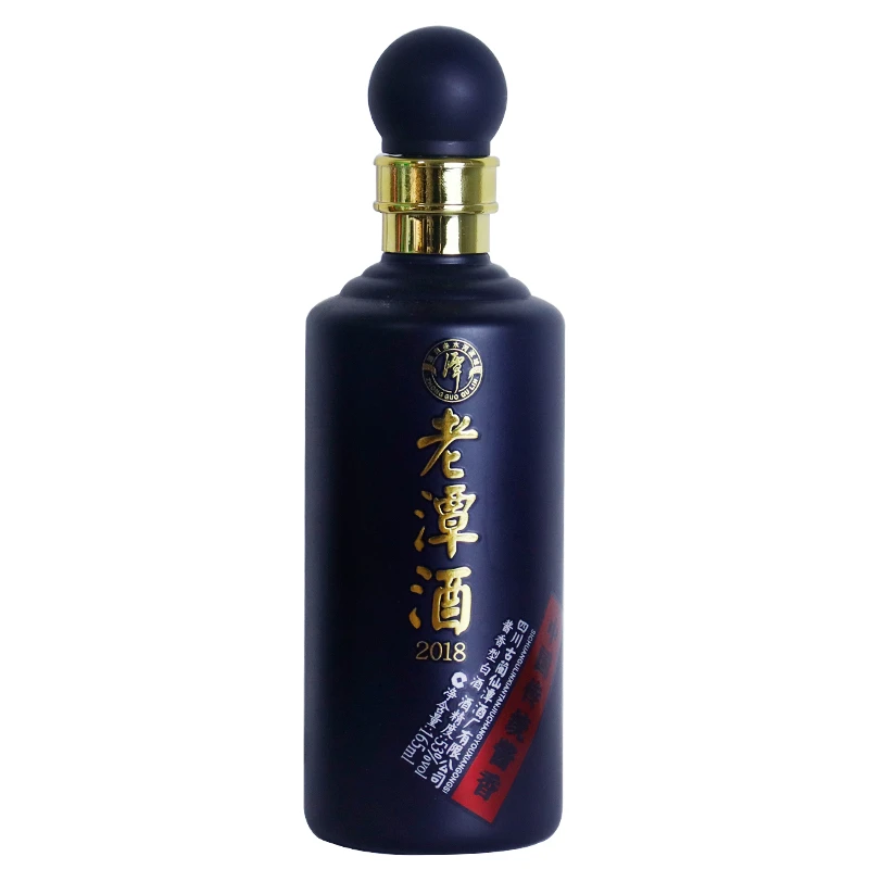 潭酒老潭酒2018 酱香型白酒 光瓶53度165ml*1瓶