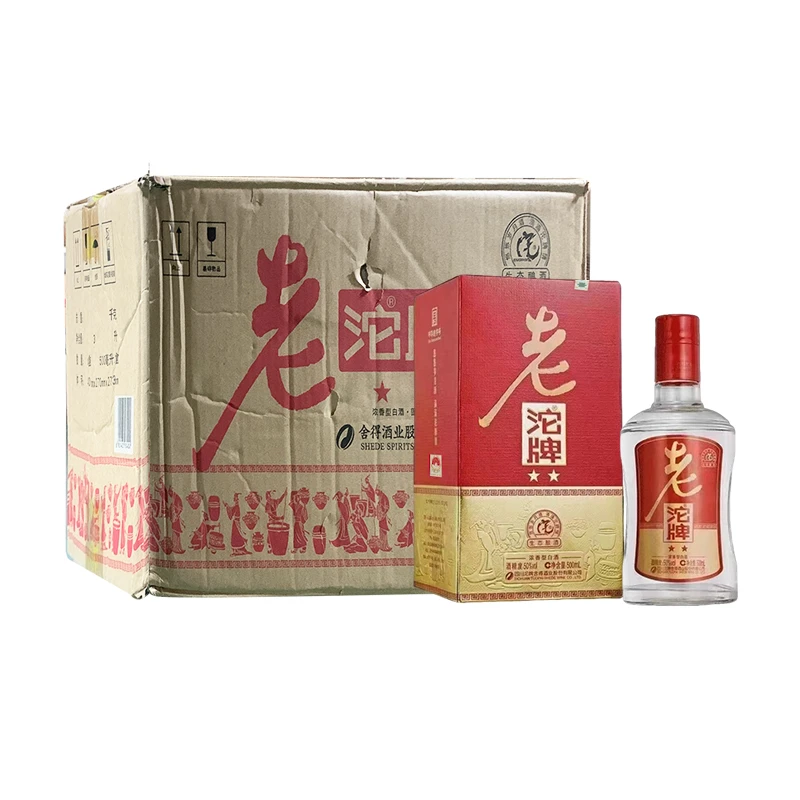 沱牌老沱牌二星 浓香型白酒50度500ml*6瓶