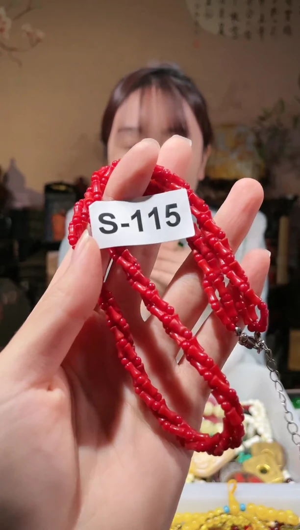 【闪购商品】蜜蜡颈饰未镶嵌S-115精选链接认准编号去拍