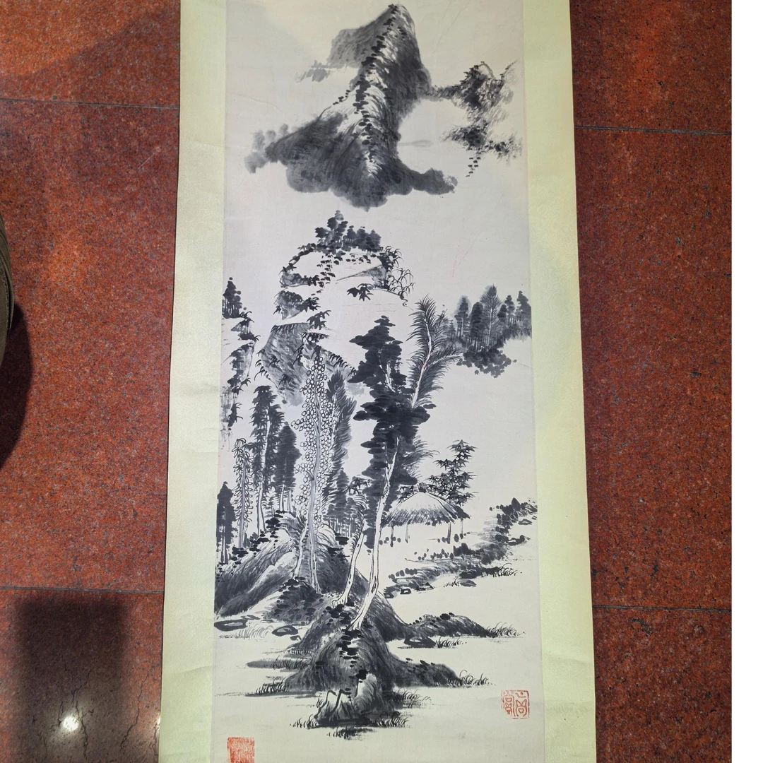 燕京书画社作品《山水》 774号