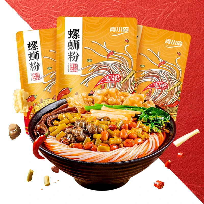 【335g*3大包装螺蛳粉】柳州螺蛳粉正宗酸辣香辣水煮袋装螺蛳粉美味