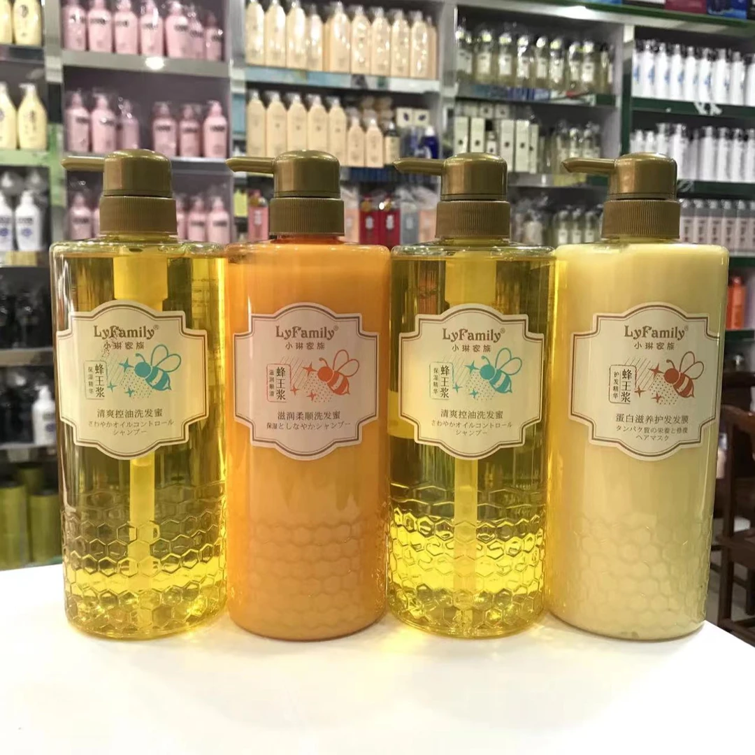 QINYE香港琴叶小琳家族洗发水清爽控油洗发滋养柔顺保湿蛋白修复