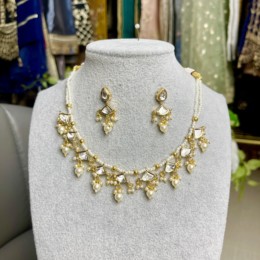 铜合金项链 04046印度春夏项链套装古风民族风宫廷风百搭26003