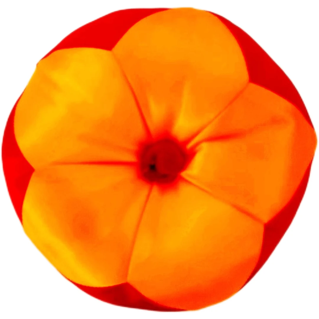 木鱼垫铜磬垫子蒲团拜垫配垫绸缎底垫红黄双色大小尺寸