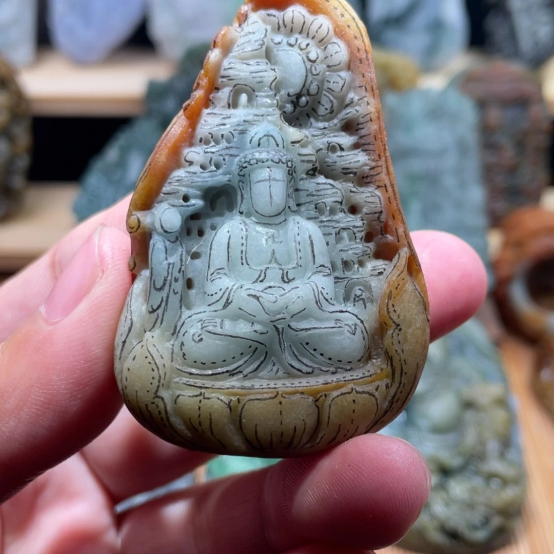 【闪购商品】定制翡翠未镶嵌阿****巴