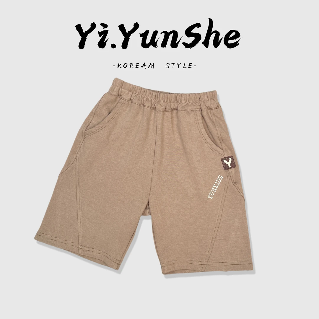 儿童休闲短裤五分裤男童百搭夏季薄款宽松柔时尚宝宝韩版新款裤子