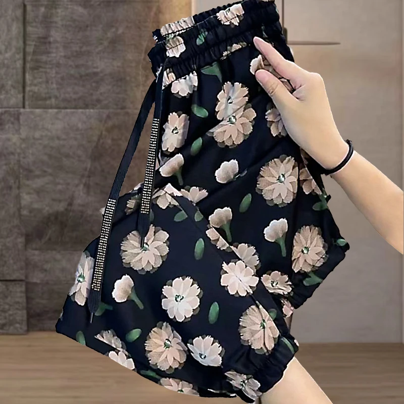 薄款防蚊裤清凉2025夏季新款哈伦裤宽松显瘦丝滑休闲裤束脚显瘦裤