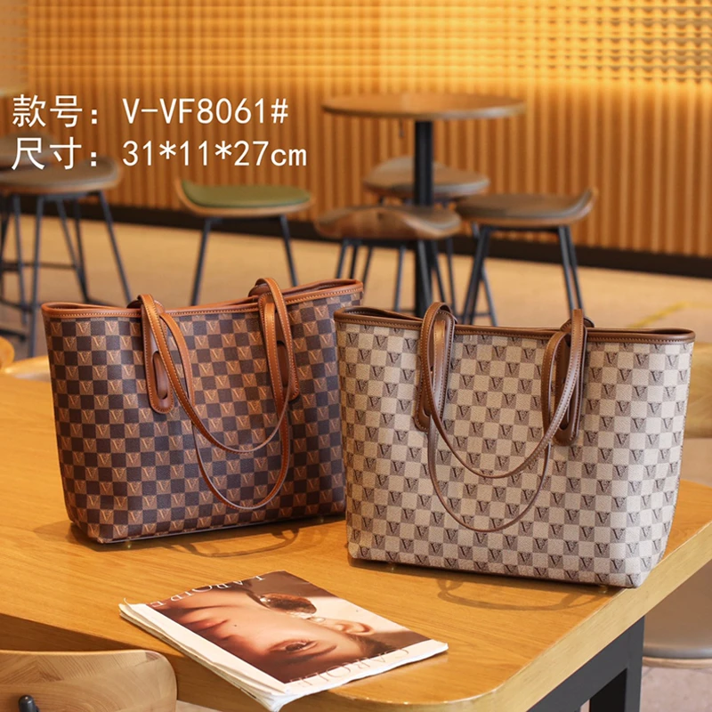 VF8061大包秋冬新款托特包品牌休闲女士单肩女包150