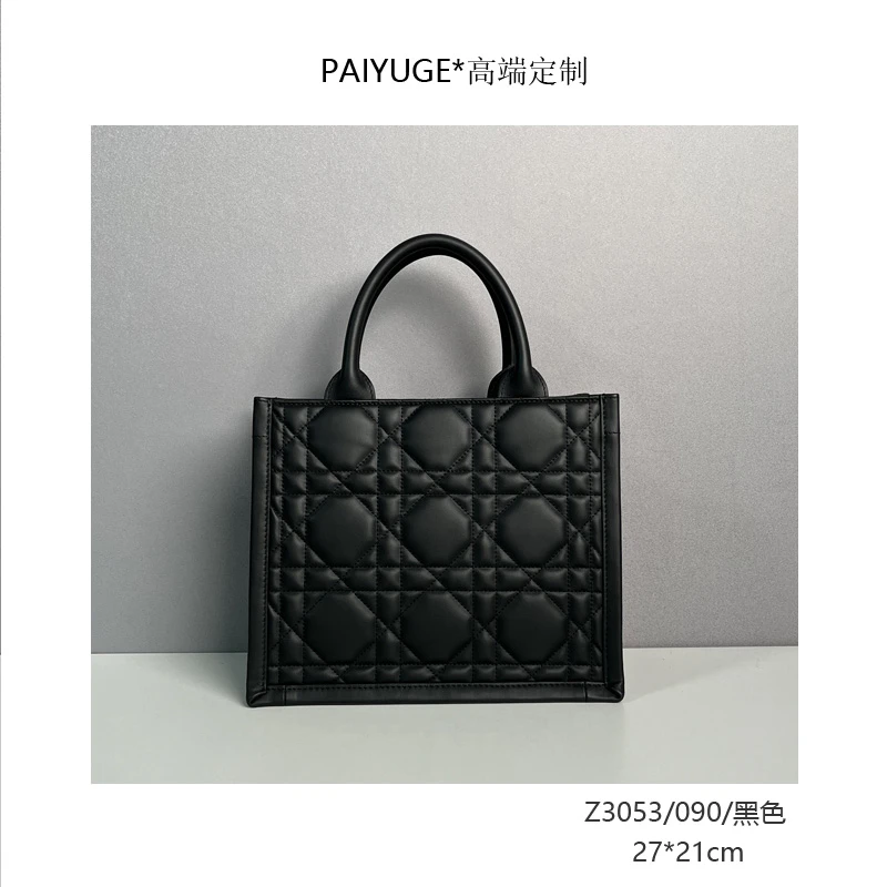 Z3053/090/黑色 高端订制时尚百搭女士手提单肩斜挎包1485