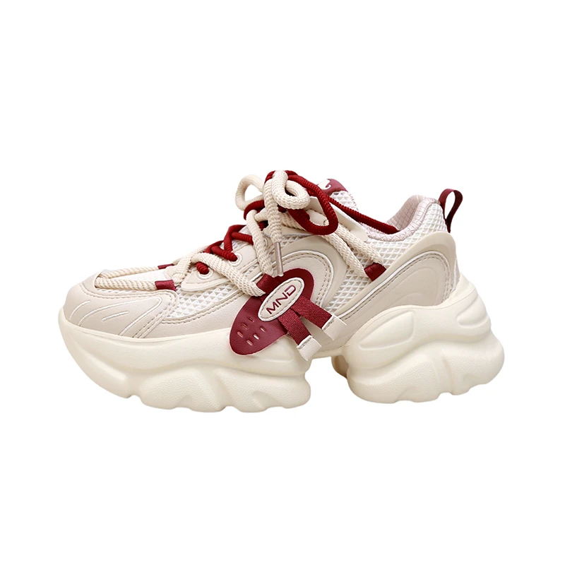 2025安哥拉红女款厚底增高7公分ins老爹鞋LP