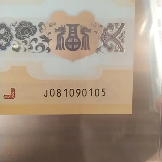 塑料2024小龙钞 081090105 评级