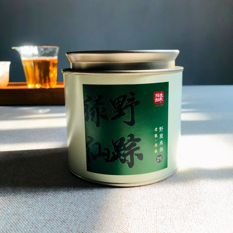 荒野老枞水仙春茶福建泉州永春乌龙茶兰花香木质香水仙茶实惠罐装